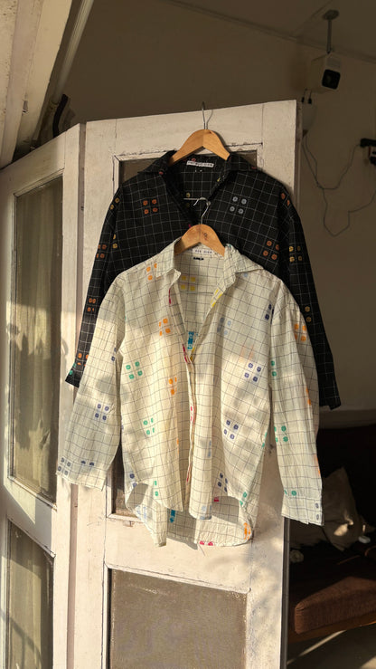 Floral Butti Cotton Shirt