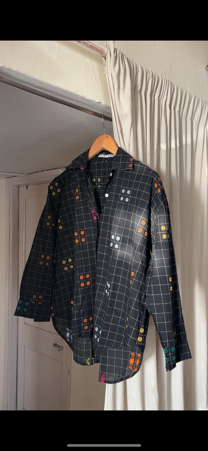 Floral Butti Cotton Shirt