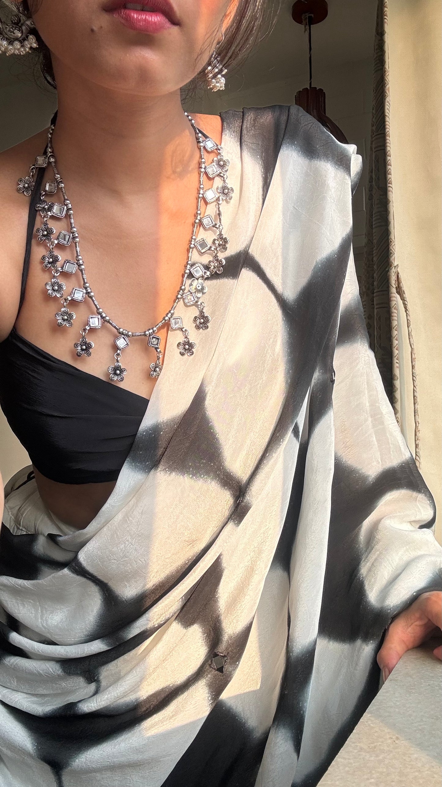 Chandni Mirror Work Dupatta