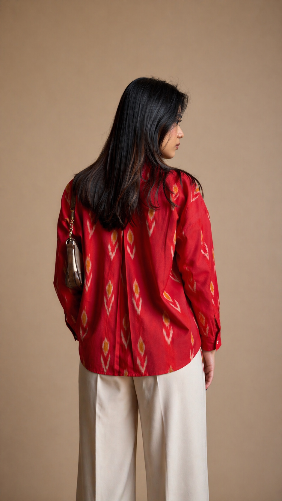 Ikat Cotton Shirt for women