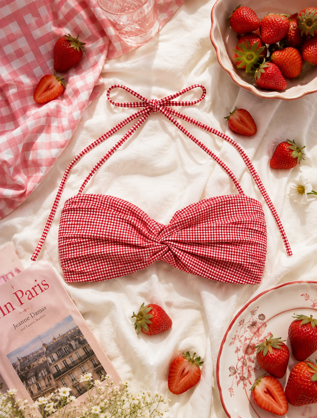 ‘Matilda’ tie-up bralette top
