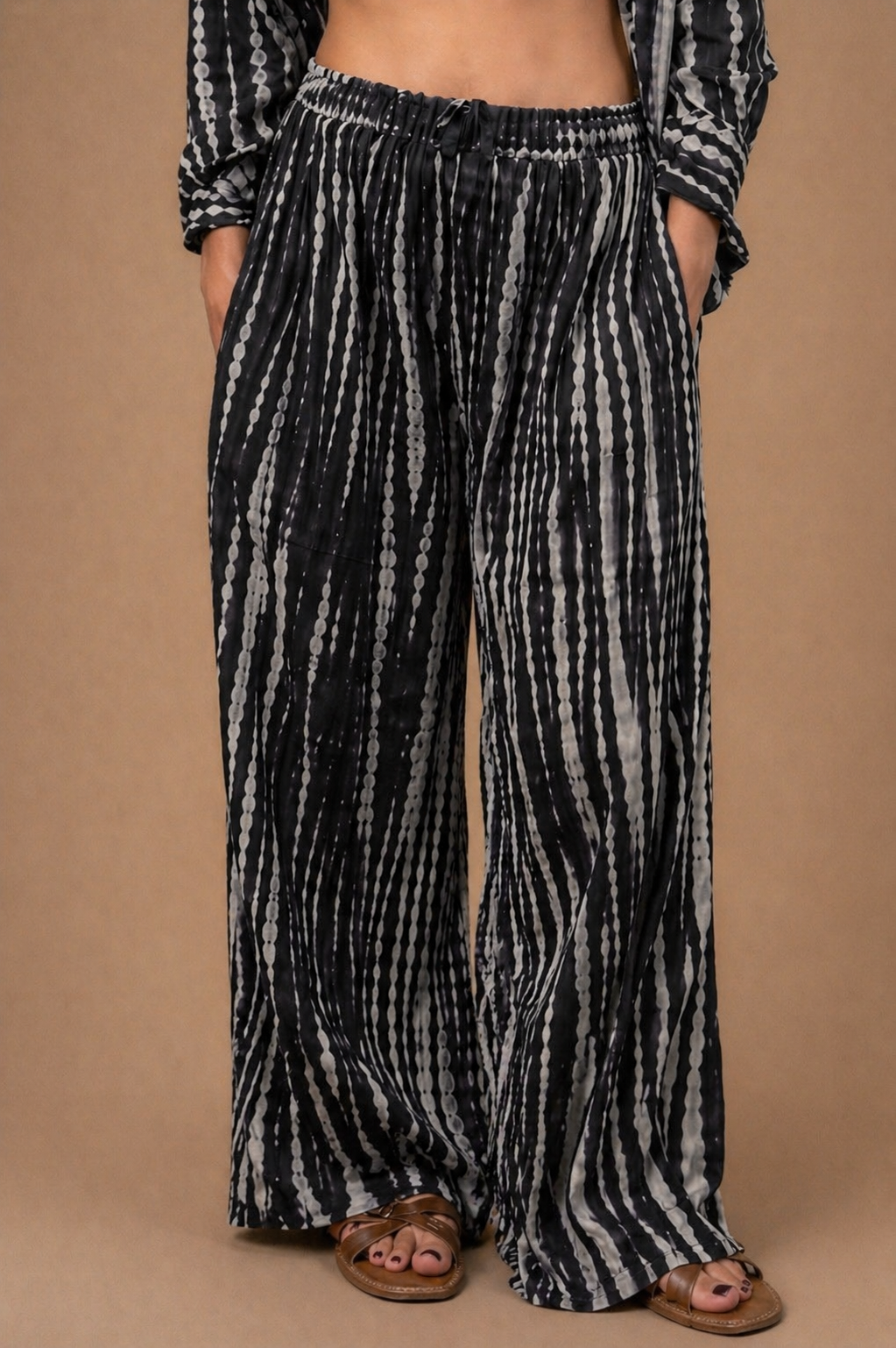 Black Co-ord Set for Women (3-Piece)